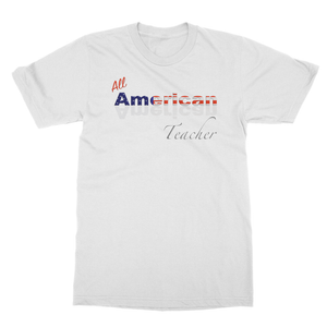 All American Teacher Softstyle Ringspun T-Shirt