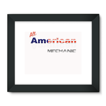 All American Mechanic Framed Fine Art Print