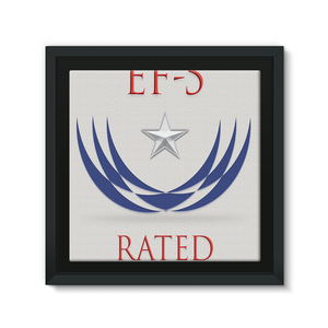 EF-5 Rated Framed Canvas