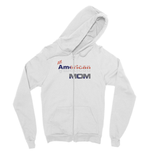 All American Mom Fine Jersey Zip Hoodie