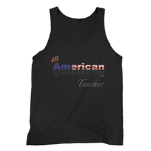 All American Teacher Fine Jersey Tank Top