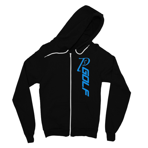 P5 Golf column Fine Jersey Zip Hoodie