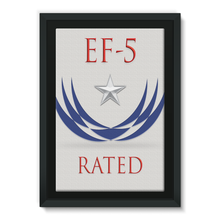 EF-5 Rated Framed Canvas