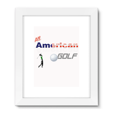 All American Golf Framed Fine Art Print