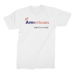 All American Mechanic Unisex Fine Jersey T-Shirt